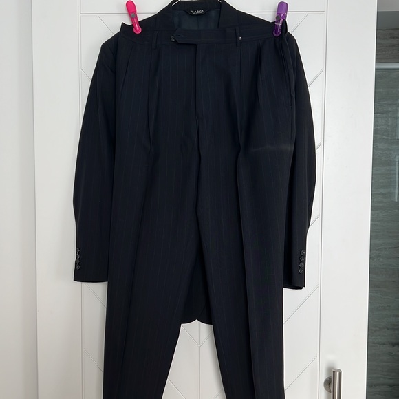 Jos. A. Bank Navy Blue Pin Stripe Suit - Picture 5 of 7